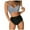 White, variant on Pisexur Women's High Waisted Bikini Sets, Women Scoop Neck Halter Top Push Up Wrap Sexy Two Piece Swimsuits Floral Print Bathing Suit Swimwear