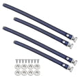 thumbnail image 5 of Kit de 4 correas para zancos de yeso, correas ajustables para pies, repuesto para zancos., 5 of 5