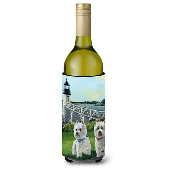 24 oz Westie Schooner & Annie Wine Bottle Hugger