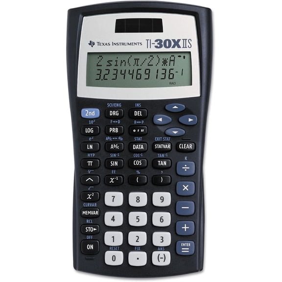 Texas Instruments TI30XIIS TI-30X IIS Scientific Calculator, 10-Digit LCD