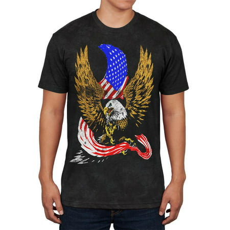 July 4th Screaming Bald Eagle of Freedom Mens Soft T Shirt | Walmart Canada