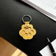 thumbnail image 4 of Cat Paw Print Pet Hair Memorial Keychain, 3D Black Claw Shape With Transparent Storage Window, Key Ring For Attaching To Belongings, 4 of 6