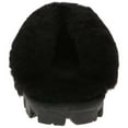 thumbnail image 4 of Ugg Coquette Women's Leather Fur Trim Slide Mule Slippers, 4 of 13