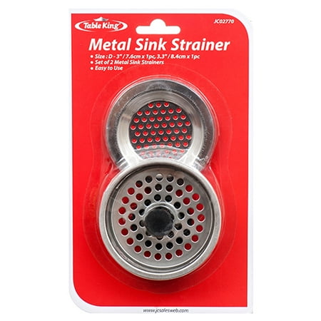 Prep Table Sink Unit (New 300674 Table King Sink Strainer 2Pc (24-Pack) Kitchen Utensil Cheap Wholesale Discount Bulk Kitchenware Kitchen Utensil Fix Patch)