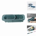 thumbnail image 4 of Telescopic Expandable Sink Caddy with Drainage Holes for Sponges and Dish Rags, Retractable Kitchen Storage Rack for Countertop Organization, 4 of 8