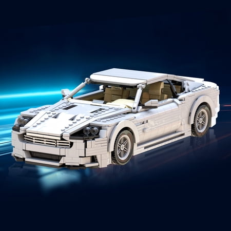 MOC Aston Martin DBS 2007-2012 Building Blocks Set – Iconic British Sports Car, Detailed Collector’s Item, Compatible with Major Brick Brands