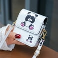 thumbnail image 3 of ELEHOLD Butterfly Crossbody Phone Bag for Motorola Razr Ultra 2025/Razr+ 2025/Razr Series, Lightweight Faux Leather Mini Shoulder Bag Slim Non-Slip Travel Bag with Strap for Women,H, 3 of 8