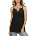 thumbnail image 2 of Ashirexll Débardeurs pour Femmes Décontractés Amples Couleur Unie Col Rond Sans Manches Confortables Blouses d'Été, 2 of 7