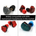 thumbnail image 2 of Almohadillas para auriculares Methold 3 pares de aislamiento de ruido azul, 2 of 6