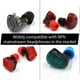 thumbnail image 2 of Inteprter 3 pares de auriculares KZ almohadillas para los oídos aislamiento de ruido espuma en el oído cómodos auriculares engrosamiento Cables de audio/vídeo Azul, 2 of 6