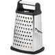 thumbnail image 1 of Rallador de caja profesional, acero inoxidable con 4 lados, ideal para queso parmesano, verduras, jengibre, tamaño XL Xemadio SNFLD677, 1 of 7
