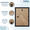 thumbnail image 4 of Icona Bay 5x7 Black Picture Frames, 10 PK, Eve Tabletop Picture Frames, 4 of 6