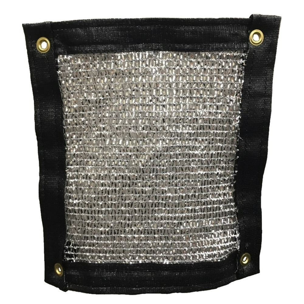 RSI Knitted Aluminum Reflective Shade Cloth 12ft x 8ft 50 Walmart