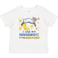 thumbnail image 3 of Inktastic I Love My Grandparents to the Moon and Back Cute Sheep Boys or Girls Baby T-Shirt, 3 of 5