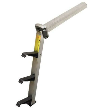 Garelick Boat Pull-Out Transom Ladder 19902-23 | 3-Step Hidden