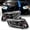 Solid Matte Black Paint Housing, variant on AKKON - For 11-14 Dodge Charger Black Bezel LED Daytime Running Lights Strip Tube Design [Factory HID Type] Projector Headlights