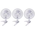 thumbnail image 1 of Hydrofarm ACFC6 Active Air 6-Inch Clip-On Desk Hydroponics Grow Fans (3 Pack), 1 of 5