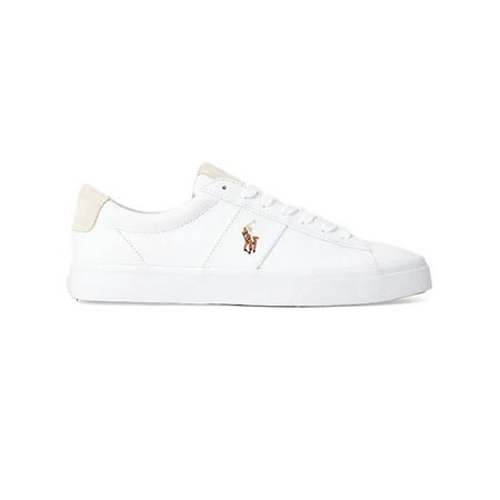 

Polo Ralph Lauren WHITE Men s Sayer Canvas Sneaker US 11 D