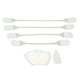 thumbnail image 3 of 4 Uds Cinta De Estiramiento Facial Suave Impermeable V Cara Levantamiento Facial Reafirmante Cinta De Goma Transparente Que Oculta Las Arrugas Faciales Y Levanta La Piel Flácida Cinta Facial, 3 of 5