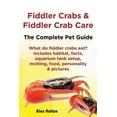 thumbnail image 1 of Pre-Owned Fiddler Crabs & Fiddler Crab Care. Complete Pet Guide. What Do Fiddler Crabs Eat? Includes Habitat, Facts, Aquarium Tank Setup, Molting, Food, Persona (Paperback), 1 of 1
