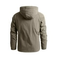 thumbnail image 5 of GaThRRgYP Going Out Tops for Men,Mens Shirts under $5,Men's Thin Jacket Casual Sports Windbreaker Hooded Jacket, 5 of 6