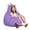 Purple, variant on Gianna Kids Bean Bag Chair, 31 Inch Stuffed Toddler Couch with Faux Rabbit Fur Cover for Teens & Kids, Comfy Lazy Sofa Chair for Reader, Living Room, Bedroom, Purple
