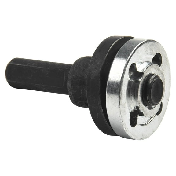 Electric Drill To Angle Grinder Adapter 10Mm Connecting Rod Accessories for Cutting Polishing and Grinding - Silver and Black Steel Construction