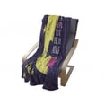 thumbnail image 4 of Love Soft Flannel Fleece Throw Blanket, Rocket Goes to the Space I Love You to the Moon and Back Words Stars Design, Cozy Plush for Indoor and Outdoor Use, 50" x 60", Yellow Indigo, by Ambesonne, 4 of 6