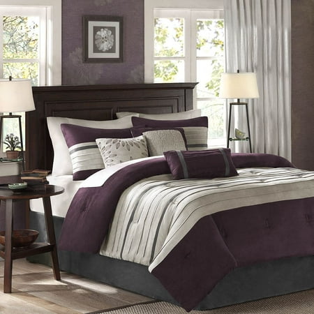 Home Essence Dakota 7-Piece Microsuede Comforter Set