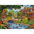 thumbnail image 1 of Diamond Painting (DE1717) Village Rhinestone Full Round Wall Picture Craft 5D DIY 50x70cm FLhrweasw Nuevo, 1 of 1