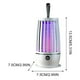 thumbnail image 4 of Bug Zapper Trampa Lámpara USB Recargable Interior Eléctrico () Blanco, 4 of 4