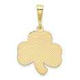 thumbnail image 3 of FB Jewels 14K Yellow Gold Trinity Clover Pendant, 3 of 4