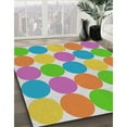 thumbnail image 2 of Ahgly Company Indoor Square Patterned Tulip Pink Novelty Area Rugs, 8' Square, 2 of 6