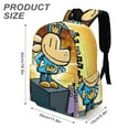 thumbnail image 3 of Dog Man Casual Rucksack Stylish Backpack Large Capacity Printing Shoulder Satchel Knapsack, 3 of 8