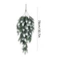 thumbnail image 4 of Tyidzon 30.7" Christmas Teardrop Swag, Artificial Pine Branches Teardrop Door Swag for Winter Wall Home Decor, 4 of 7