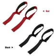 thumbnail image 4 of Tignapoo Black Weightlifting Straps for Enhanced Grip and Reduced Muscle Strain – Essential Gym Accessory in Durable Polyester and Neoprene, 65cm Length, 3.8cm Width, Lightweight Design, 4 of 6