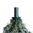 thumbnail image 3 of Vickerman 7.5' Flocked Alaskan Pine Artificial Christmas Tree, Warm White Single Mold  LED  lights, 3 of 5
