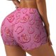 thumbnail image 1 of Fotbe Cute Cowgirl Shorts Sin Costuras – Shorts Deportivos de Cintura Alta para Mujer, Elásticos para Gimnasio, Yoga, Running o Ciclismo-Small, 1 of 8