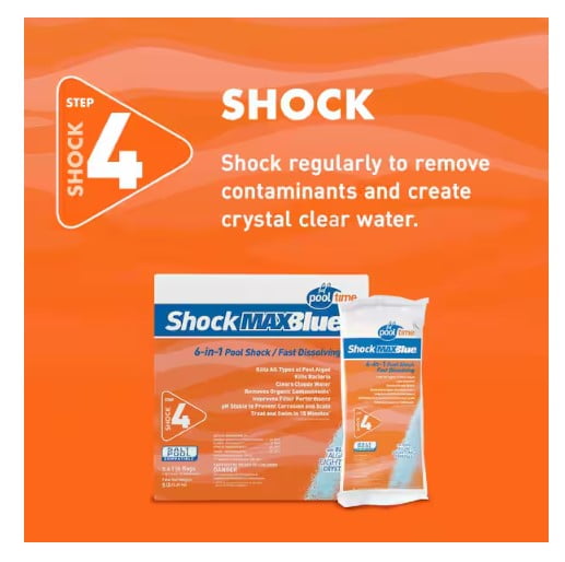 Pool Time MAXBlue2 5 lbs. Shock (1 lb. 5-Pack)