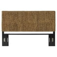 thumbnail image 1 of Crosley Furniture Edgewater Contemporary Wood/Rattan Queen Headboard - Sea Grass, 1 of 7