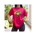 thumbnail image 1 of Playera Blusa De KIWI – Estilo Tropical que Te Llena de Vida Ropa Para Mujer Color Fucsia Talla Mediana Marca Emil SaEs, 1 of 4