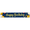 1A, variant on Blue Backdrop Happy Birthday Banner with Balloons Gifts Fireworks Party Supplies Photography Props Birthday Decoration Birthday Party Backdrop Decorations