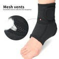 thumbnail image 2 of 1Pc Ankle Brace Sweat Absorption Adjustable Anti-slip Polyester Running Elastic Compression Ankle Sleeve Sports Accessory-Right Foot,S, 2 of 8