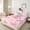 Light Pink, variant on Manfei Pink Bow Bowtie Full Size Sheets,Cute Cartoon Bowknot Bed Sheets,Kawaii Polka Dots Sheet Sets For Kids,Microfiber Bedroom Decor,4-Piece