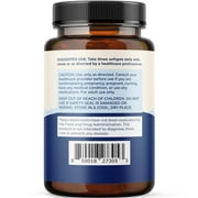 Triple Strength Omega 3 Fish Oil 3600 mg | EPA & DHA | Over 2100mg Omega-3 Fatty Acids | 1300mg EPA + 860mg DHA | Burpless Fish Oil Omega 3 Supplements | 120 Ct