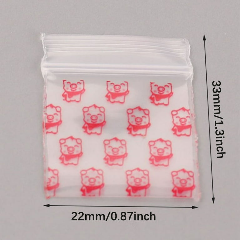 Wholesale Mini Small Plastic Ziplock Bags With Cartoon Print 5cm X 7cm,  Self Sealing, Thickened, Small Cut, Ideal For Plastic Packaging And IGGU  From Tongshop3, $4.14