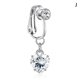 thumbnail image 1 of 1Pc Fake Belly Button Ring Fake Clip On Belly Piercing Non Piercing Navel Ring, 1 of 5