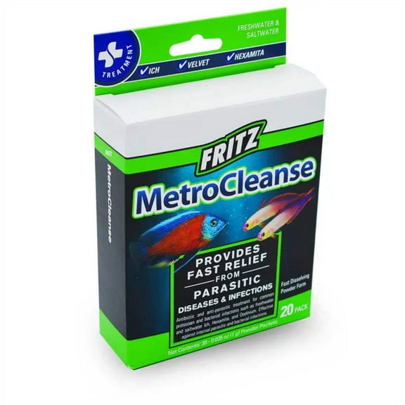 Fritz MetroCleanse AntiParasitic Medication 400g, 1ea/20 ct