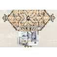 thumbnail image 4 of Furnish My Place Distressed Area Rug - 7 ft. 8 in. x 11 ft., Light Grey, Indoor Rug with Border Design, Jute Backing, 4 of 8