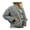 Grey, variant on WIFORNT Women Stand Collar Quilted Jackets, Long Sleeve Solid Color Full Zip Padded Jackets